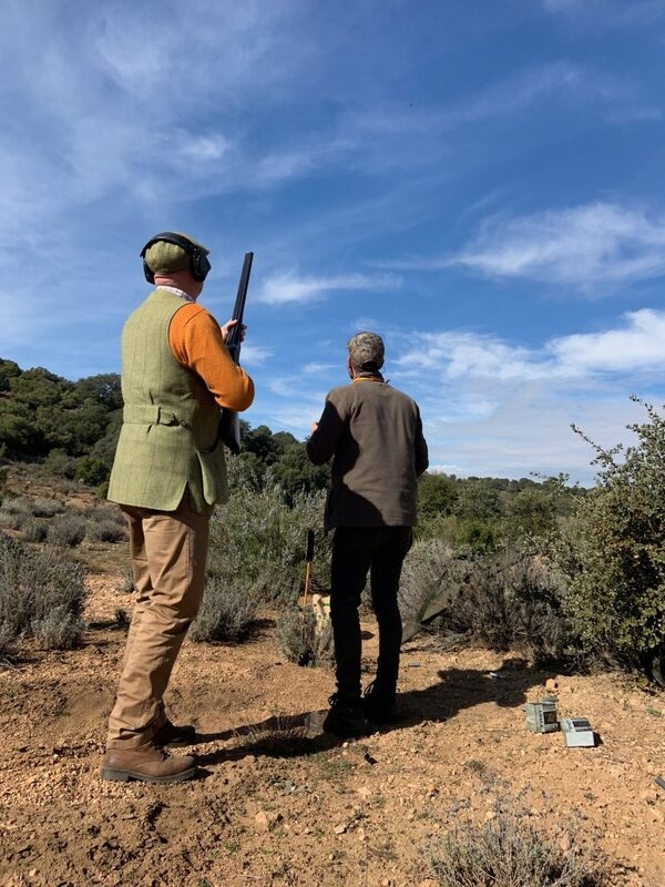 partridge shooting spain